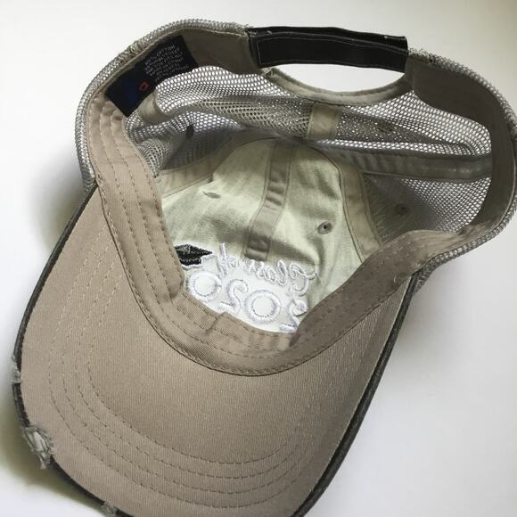 New Class of 2020 Quarantined Baseball Cap Trucker Hat Embroidered Gray White - Picture 4 of 5